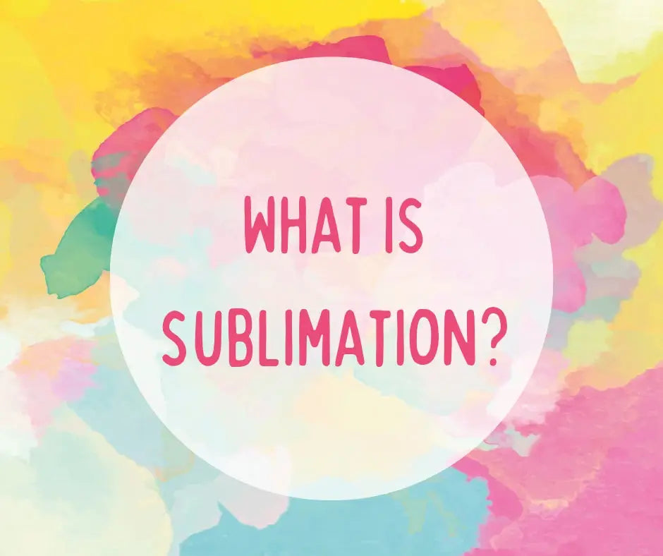 What is sublimation 