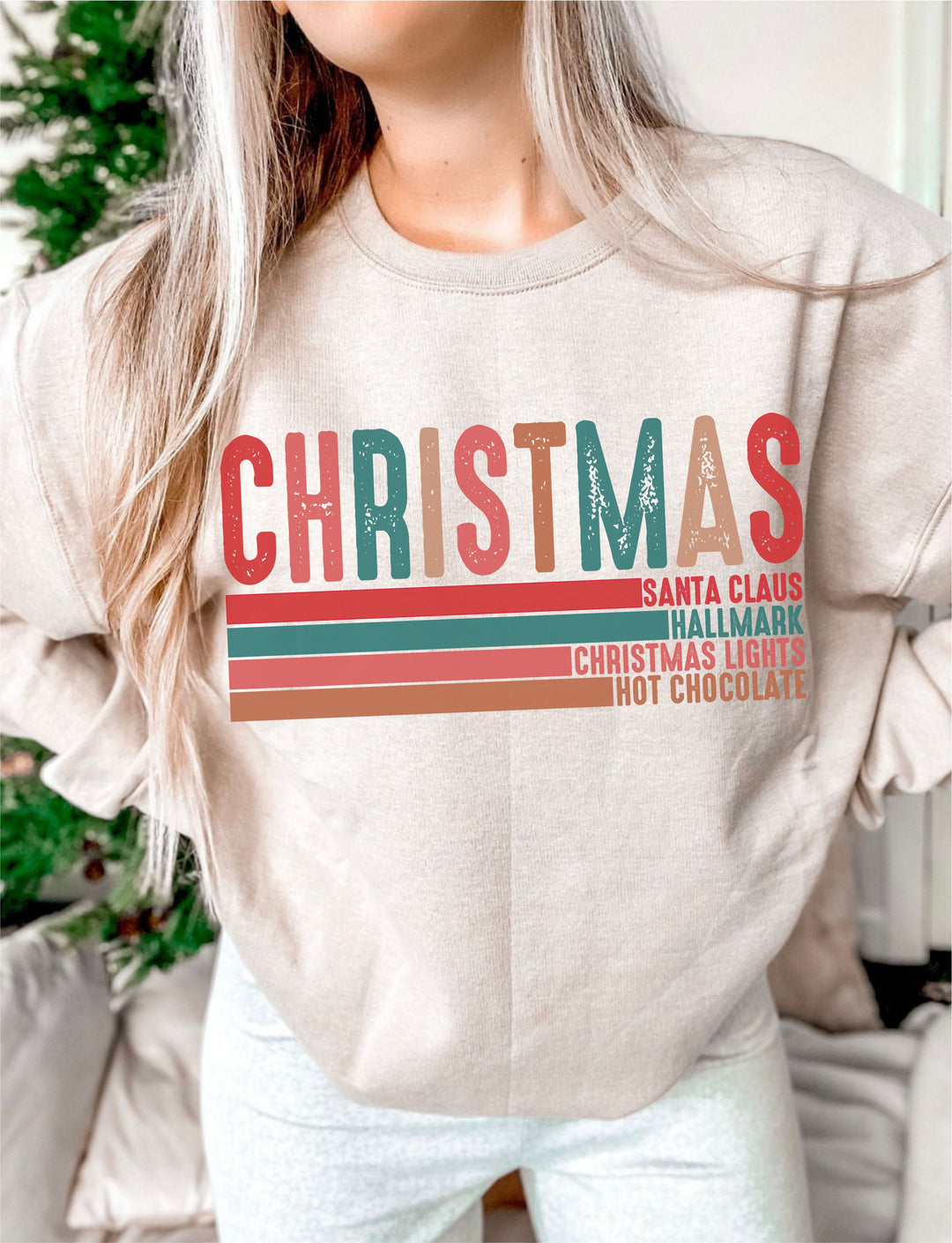 Christmas Stacked (Sublimation -OR- DTF Print)