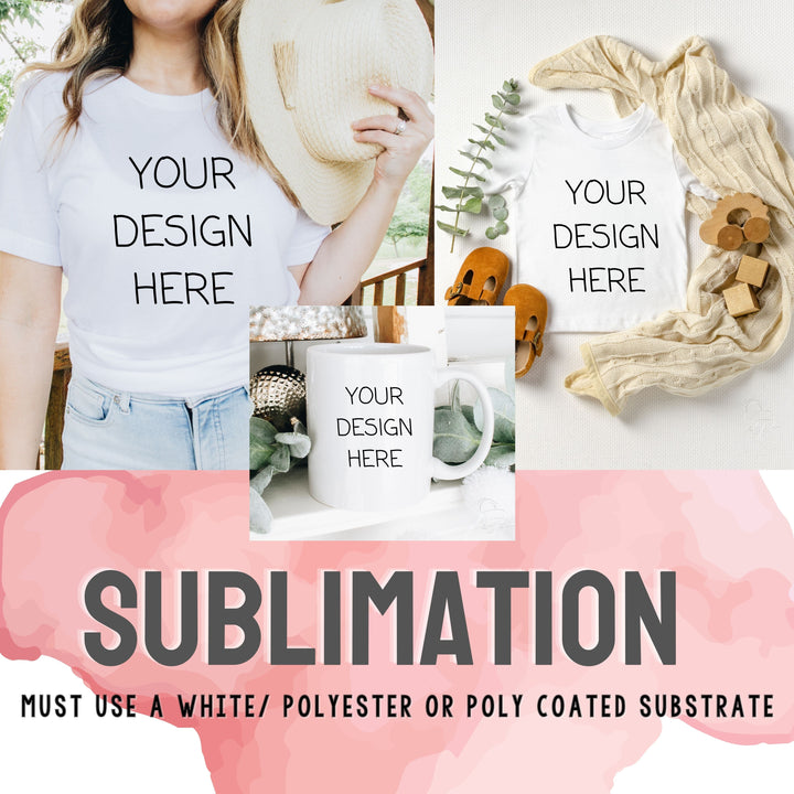 In a world full of roses, be a SUNFLOWER    (Sublimation -OR- DTF Print)