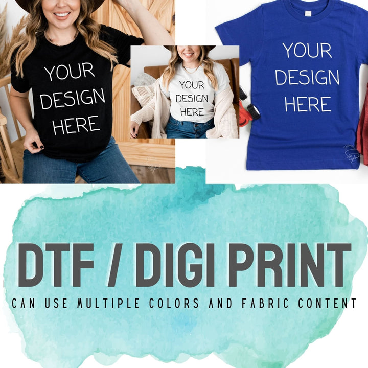 Bloom where you are planted (Sublimation -OR- DTF/Digi Print) - Sunshine And Pixels