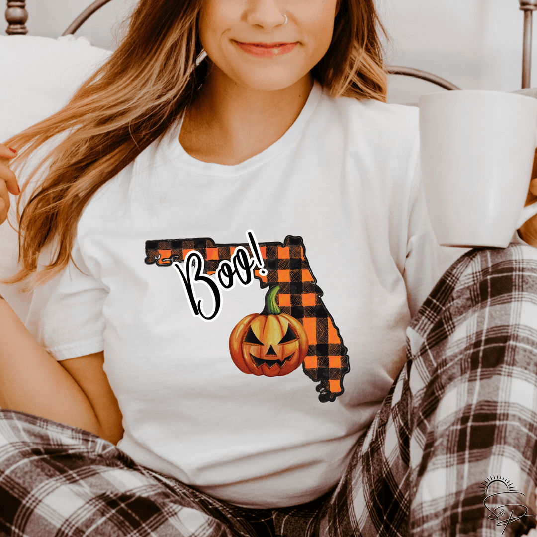 Boo Halloween (Sublimation -OR- DTF/Digi Print) - Sunshine And Pixels
