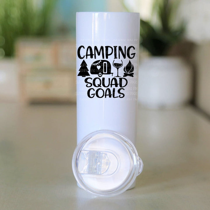 Camping Squad Goals(Sublimation -OR- DTF/Digi Print) - Sunshine And Pixels