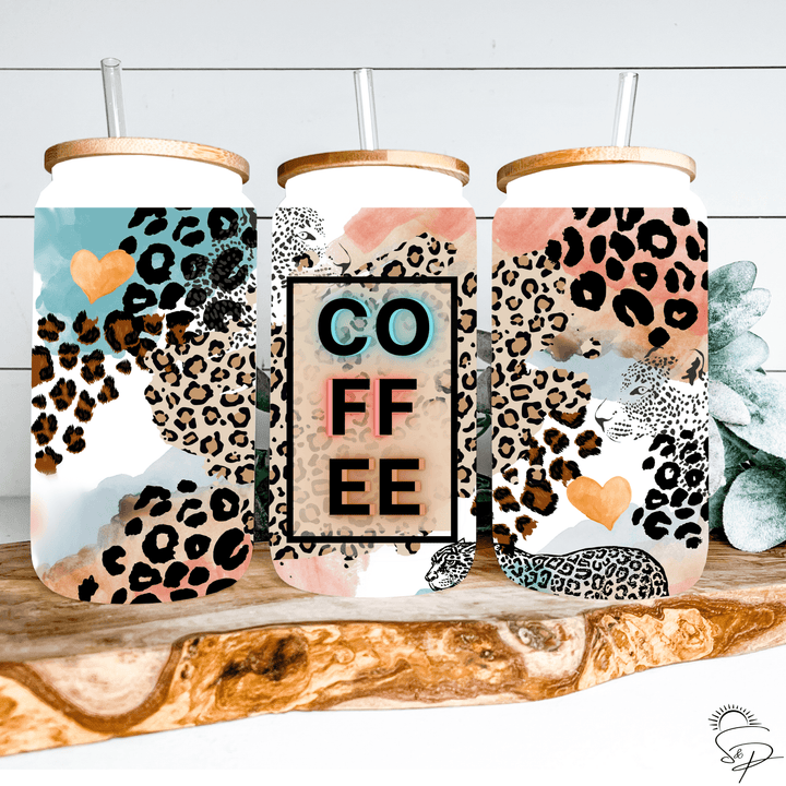 Coffee Glass Can Sublimation Transfer - Sublimation Transfer DTF Transfer