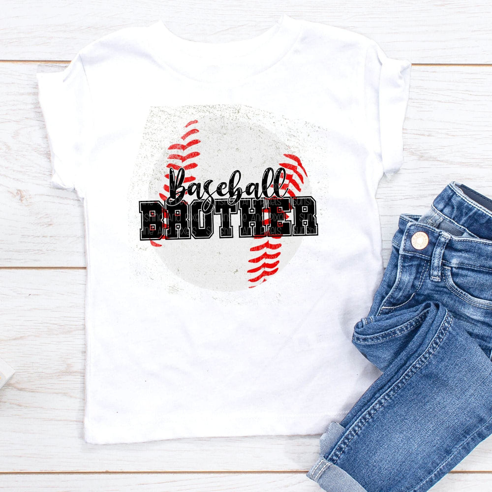 Digital Design - "Baseball Brother" | Instant Download | Sublimation | PNG - Sunshine And Pixels