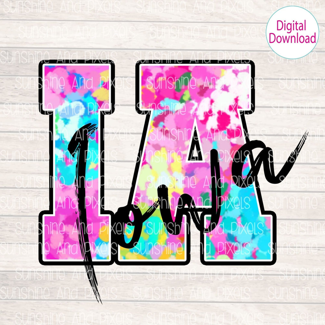 Digital Design - Bright and Bold IA | Instant Download | Sublimation | PNG - Sunshine And Pixels