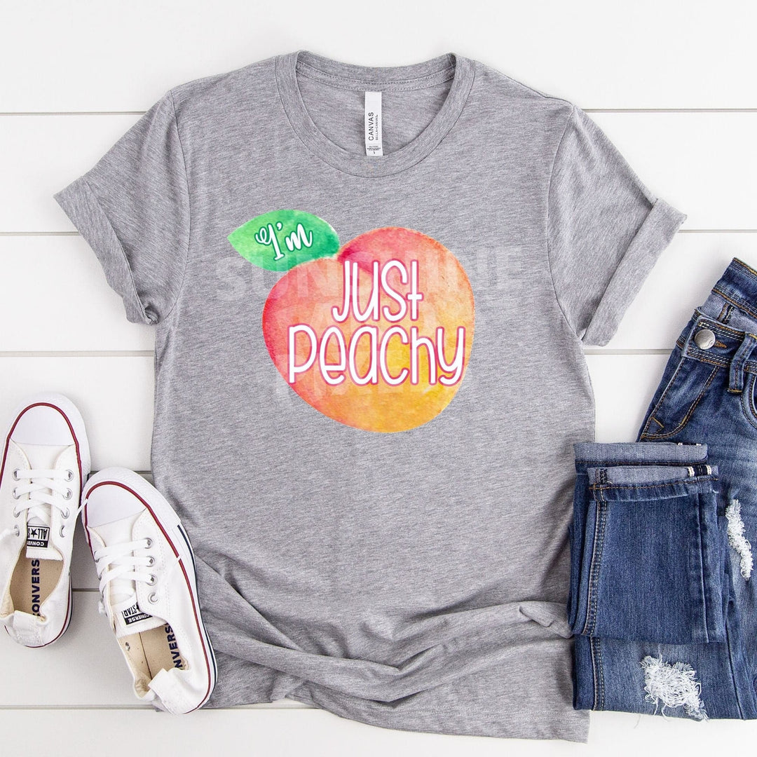 Digital Design - "I'm just peachy" | Instant Download | Sublimation | PNG - Sunshine And Pixels