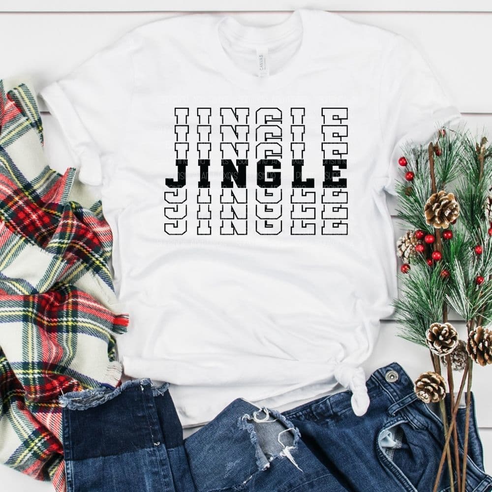 Digital Design - "Jingle" | Instant Download | Sublimation | PNG - Sunshine And Pixels