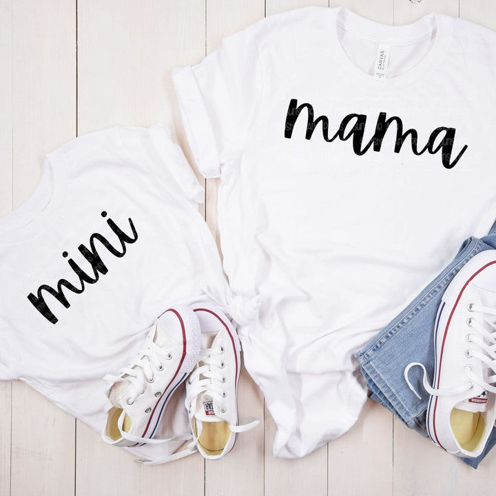 Digital Design - "Mama and Mini" Instant Download | Sublimation | PNG - Sunshine And Pixels