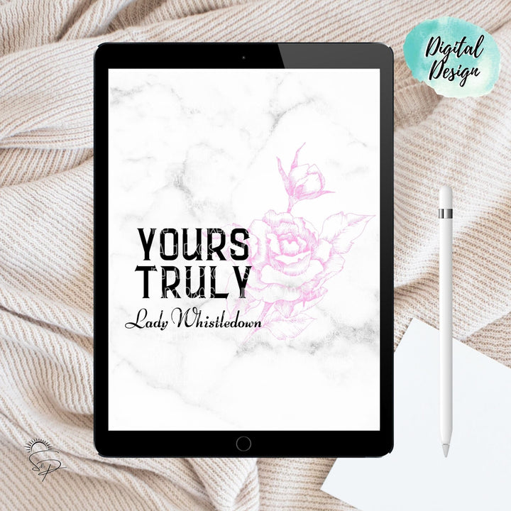 Digital Design - "Yours Truly" Instant Download | Sublimation | PNG - Sunshine And Pixels