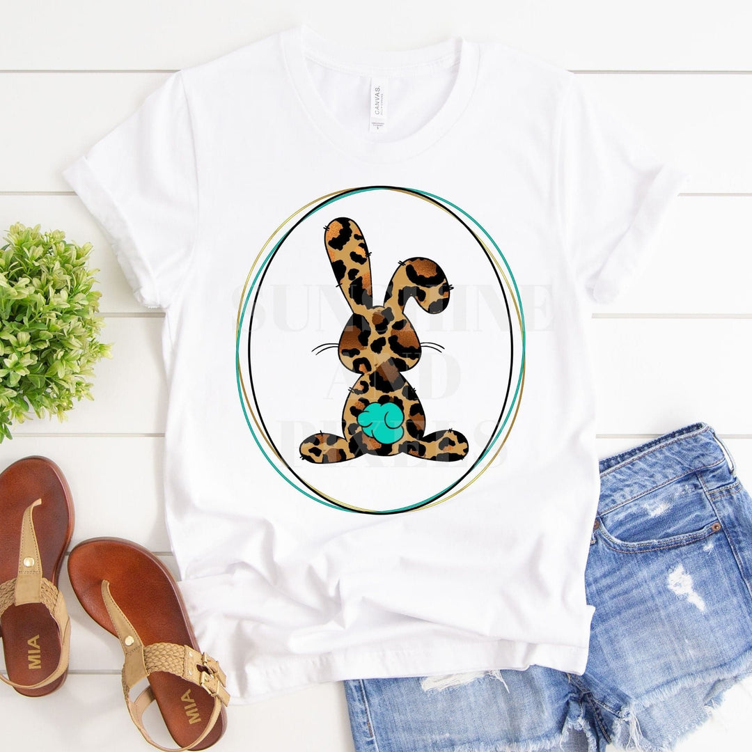 Digital Download- Leopard Print Easter Bunny Instant Download | Sublimation | PNG - Sunshine And Pixels