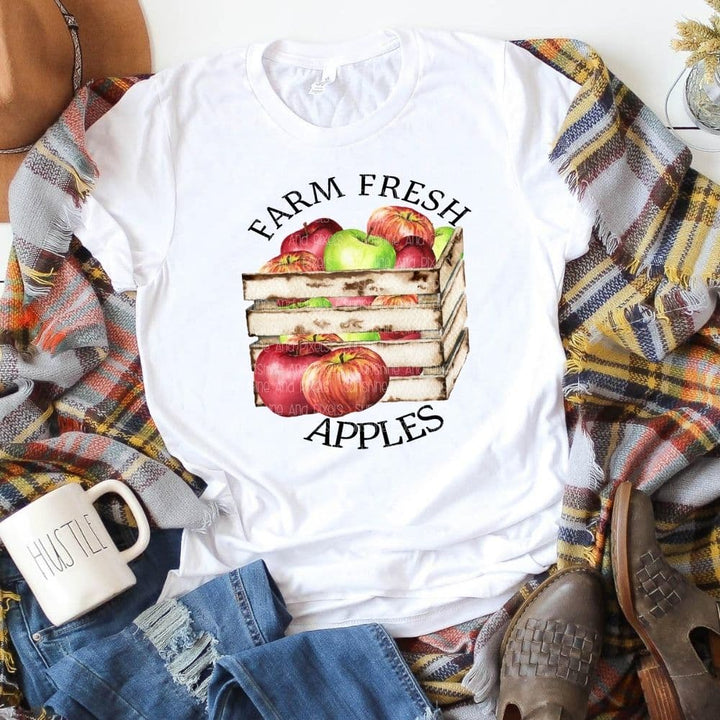 Farm Fresh Apples (Sublimation -OR- DTF/Digi Print) - Sunshine And Pixels
