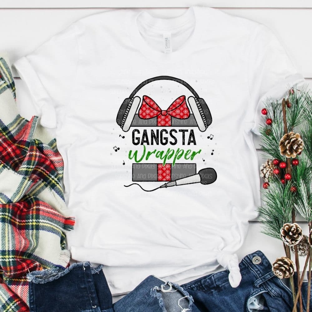 Gangsta Wrapper (Sublimation -OR- DTF/Digi Print) - Sunshine And Pixels
