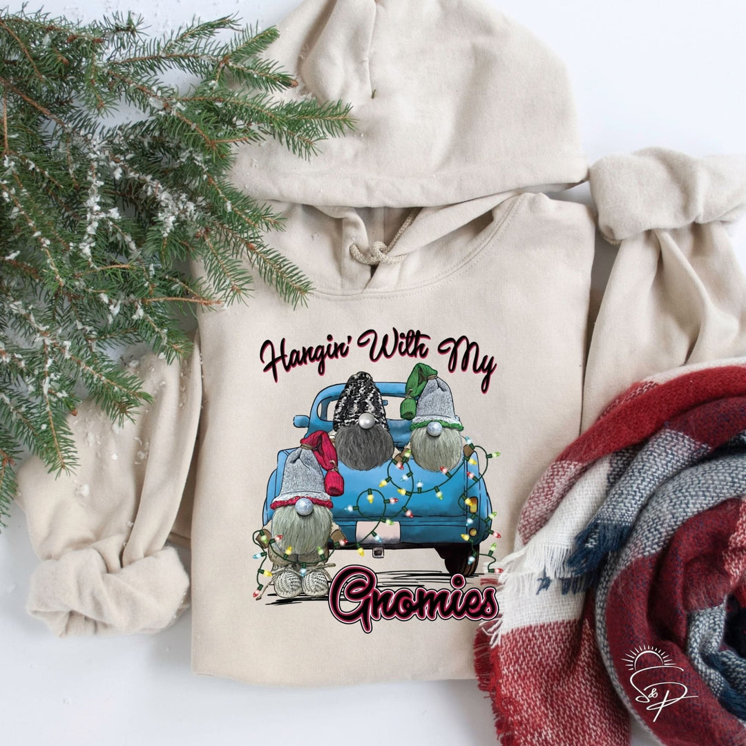 Hanging with my gnomies Christmas (Sublimation -OR- DTF/Digi Print) - Sunshine And Pixels