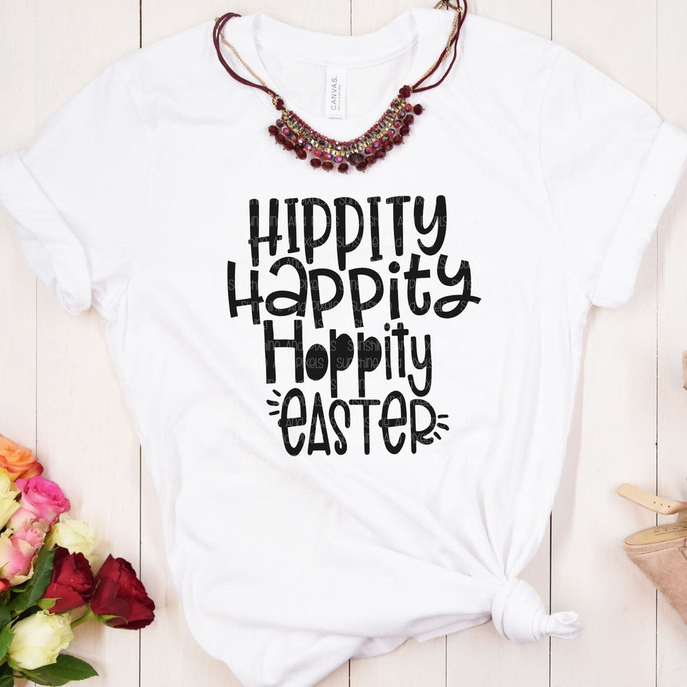 Hippity Happity Hoppity Easter (Sublimation -OR- DTF/Digi Print) - Sunshine And Pixels