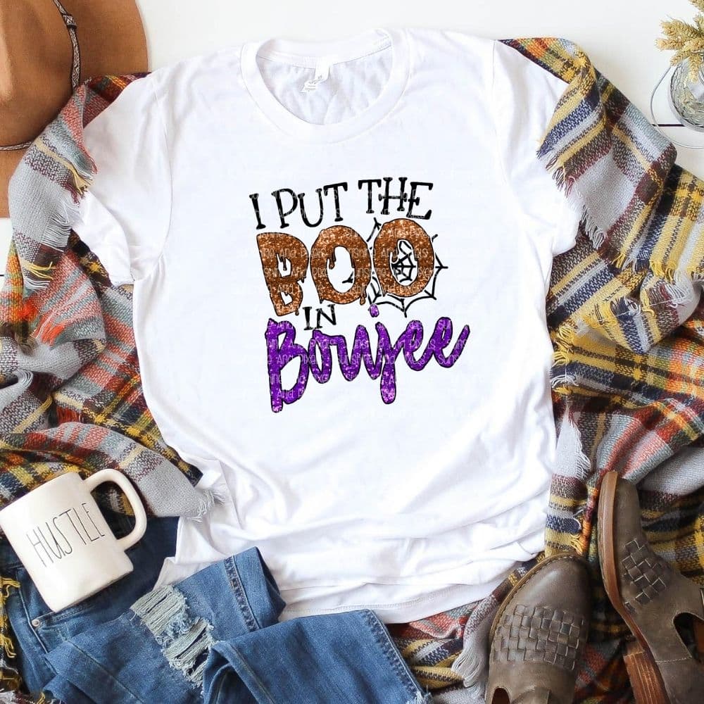 I put the boo in boujee (Sublimation -OR- DTF/Digi Print) - Sublimation Transfer