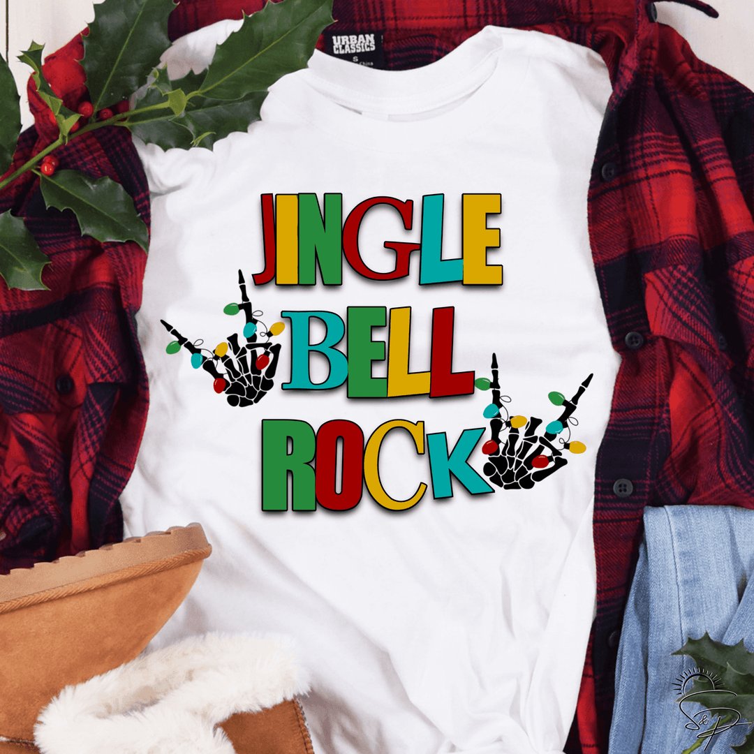 Jingle Bell Rock (Sublimation -OR- DTF/Digi Print) - Sublimation Transfer DTF