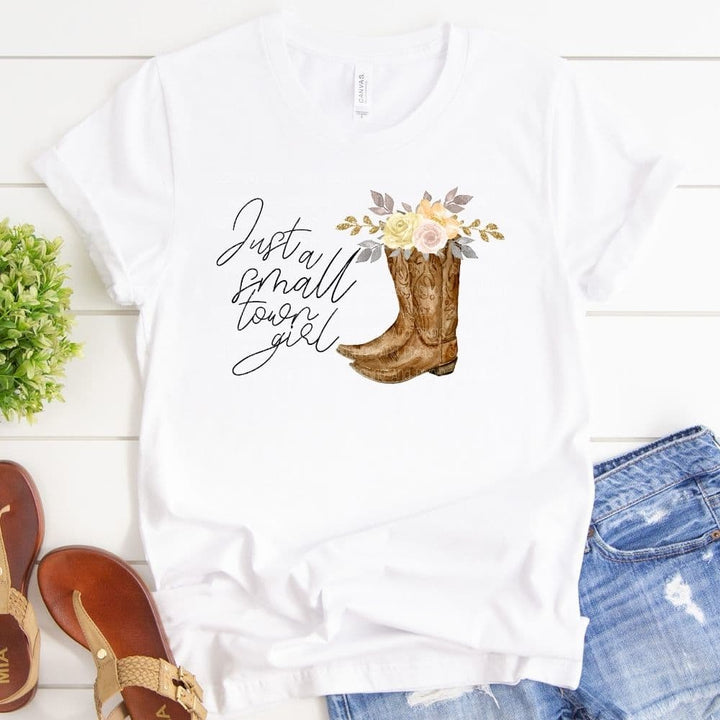Just a small town girl (Sublimation -OR- DTF/Digi Print) - Sublimation Transfer