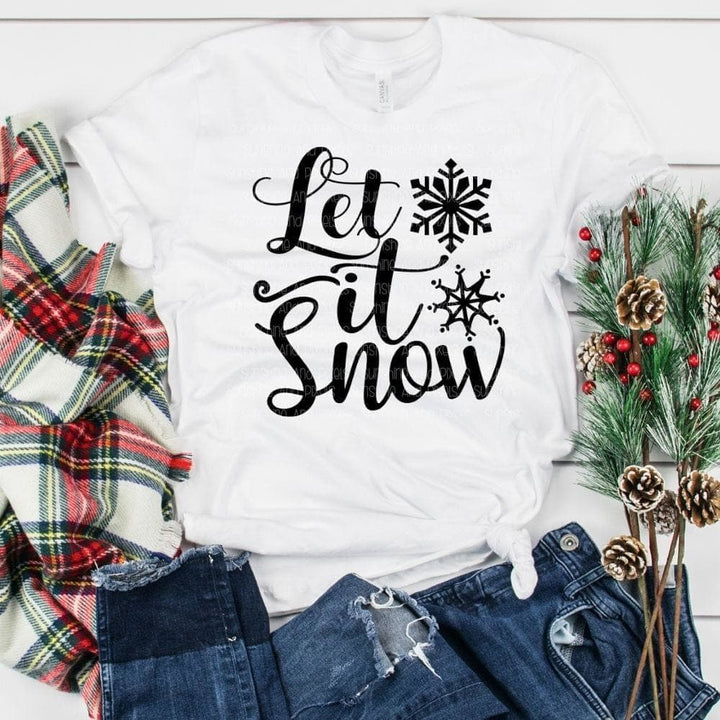 Let it snow - sublimation or DTF