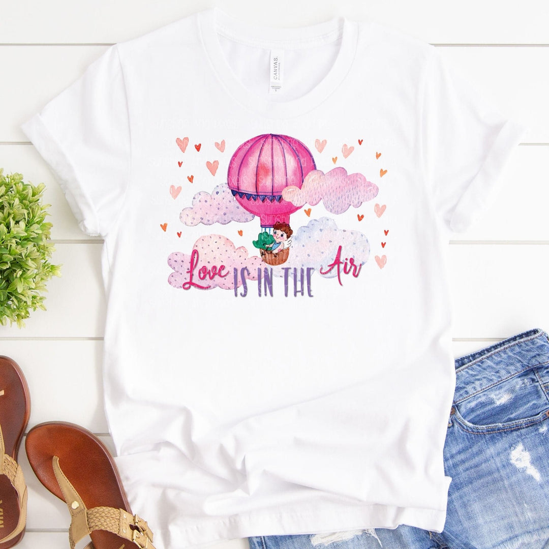 Love is in the air (Sublimation -OR- DTF/Digi Print) - Sublimation Transfer DTF