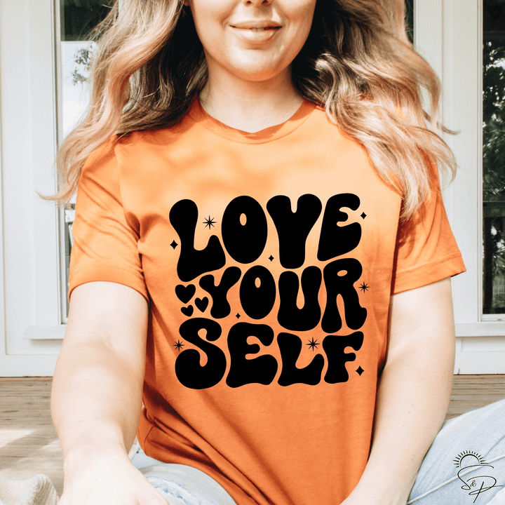 Love yourself (Sublimation -OR- DTF/Digi Print) - Sublimation Transfer DTF