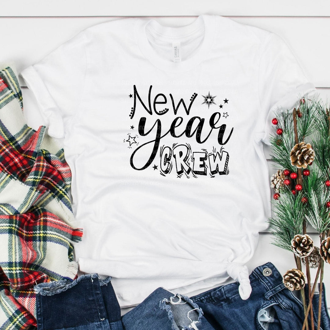 New Year Crew (Sublimation -OR- DTF/Digi Print) - Sublimation Transfer DTF