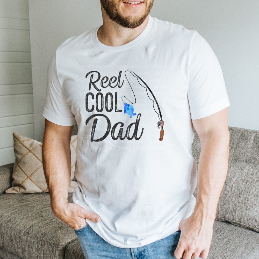 Reel Cool Dad - (Sublimation -OR- DTF/Digi Print) - Sublimation Transfer DTF