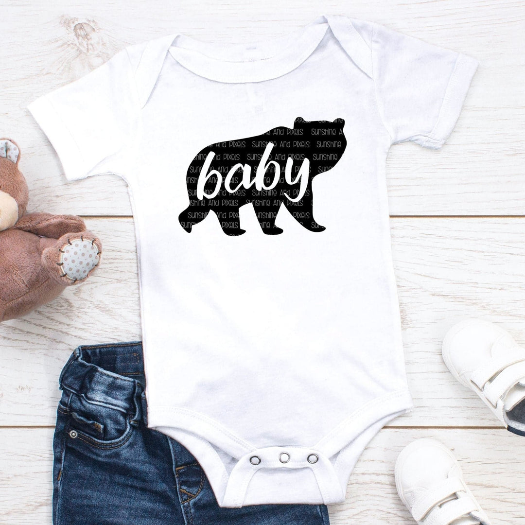 Baby Bear (Sublimation -OR- DTF Print)