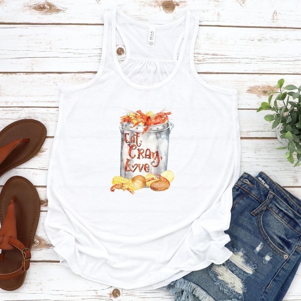 Eat cray love (Sublimation -OR- DTF Print)