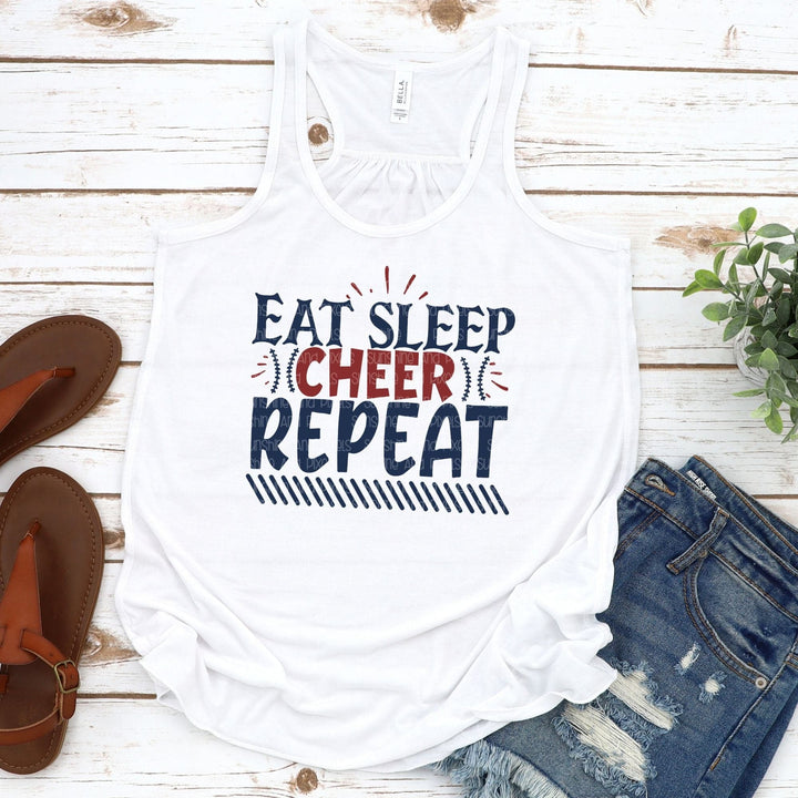 Eat sleep cheer repeat (Sublimation -OR- DTF Print)