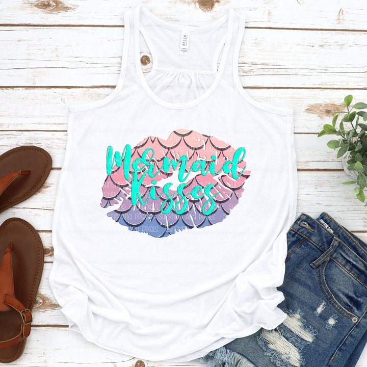 Mermaid Kisses (Sublimation -OR- DTF Print)