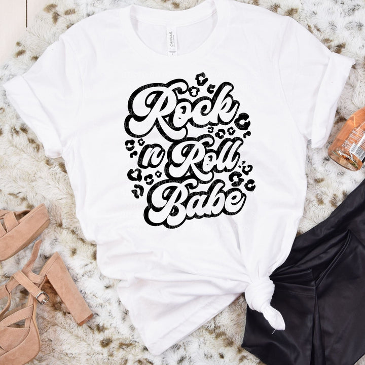 Rock n Roll Babe (Sublimation -OR- DTF Print)