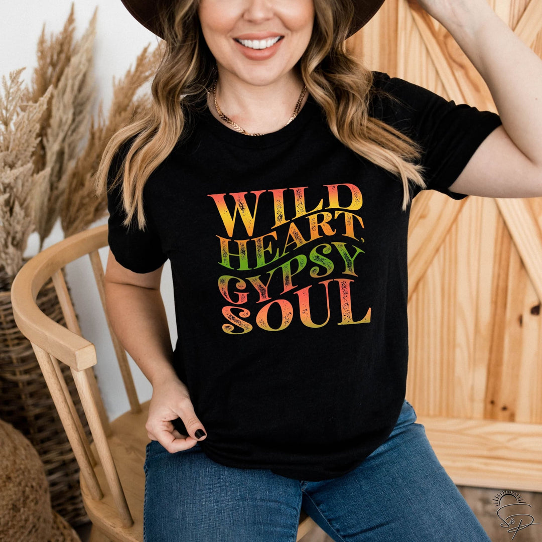 Wild Heart and Gypsy Soul- Ombre (Sublimation -OR- DTF/Digi Print) - Sublimation